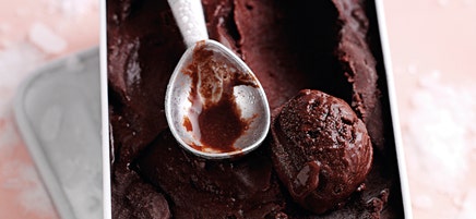 Schoko-Kirsch-Sorbet