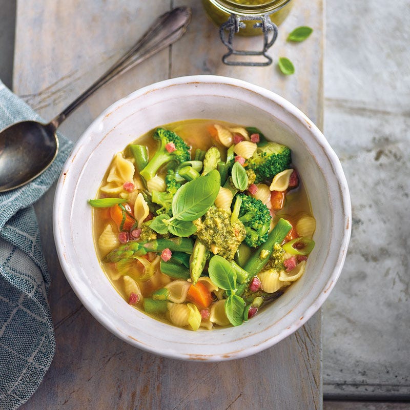 Frühlingsminestrone