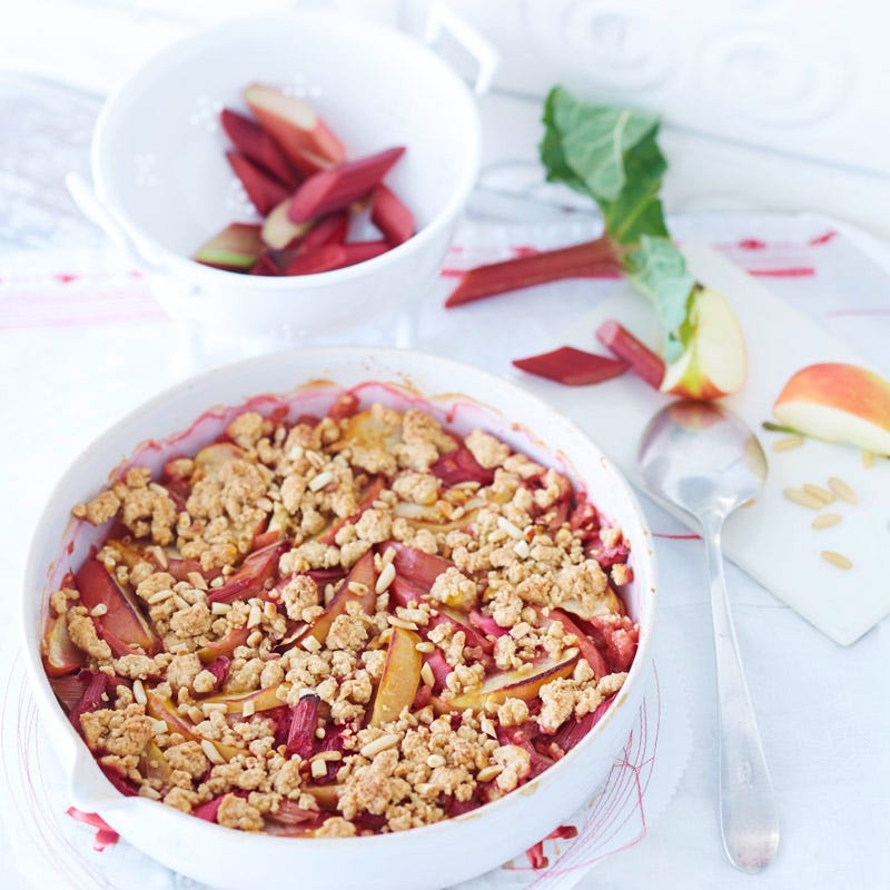 Rhabarbercrumble