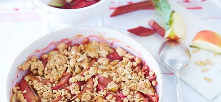 Rhabarbercrumble