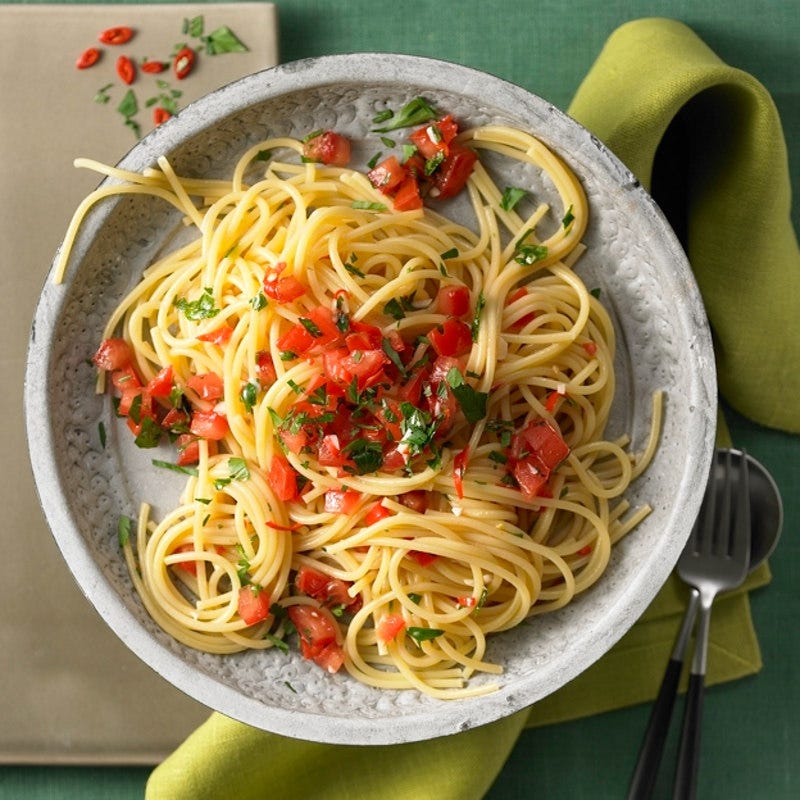 Spaghetti aglio e olio