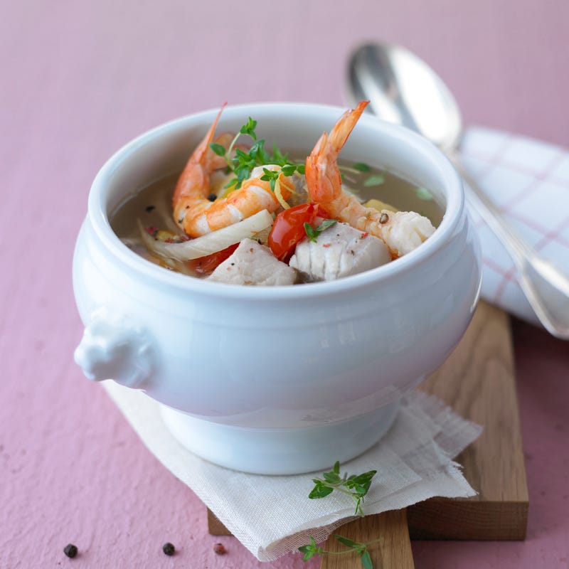 Foto Fischsuppe „Bouillabaisse“ von WW