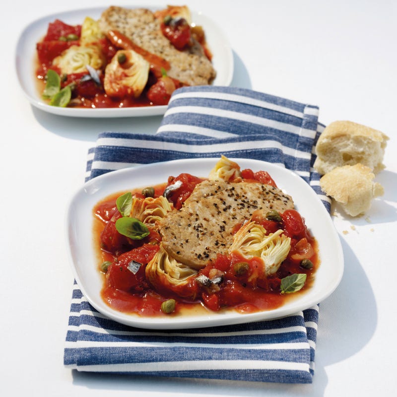 Foto Mediterrane Schweineschnitzel von WW