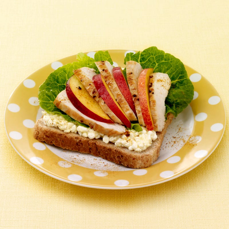 Foto Fruchtiges Geflügelsandwich von WW