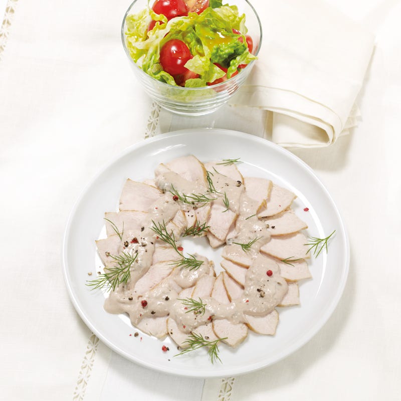 Foto Pollo tonnato mit Romanasalat von WW