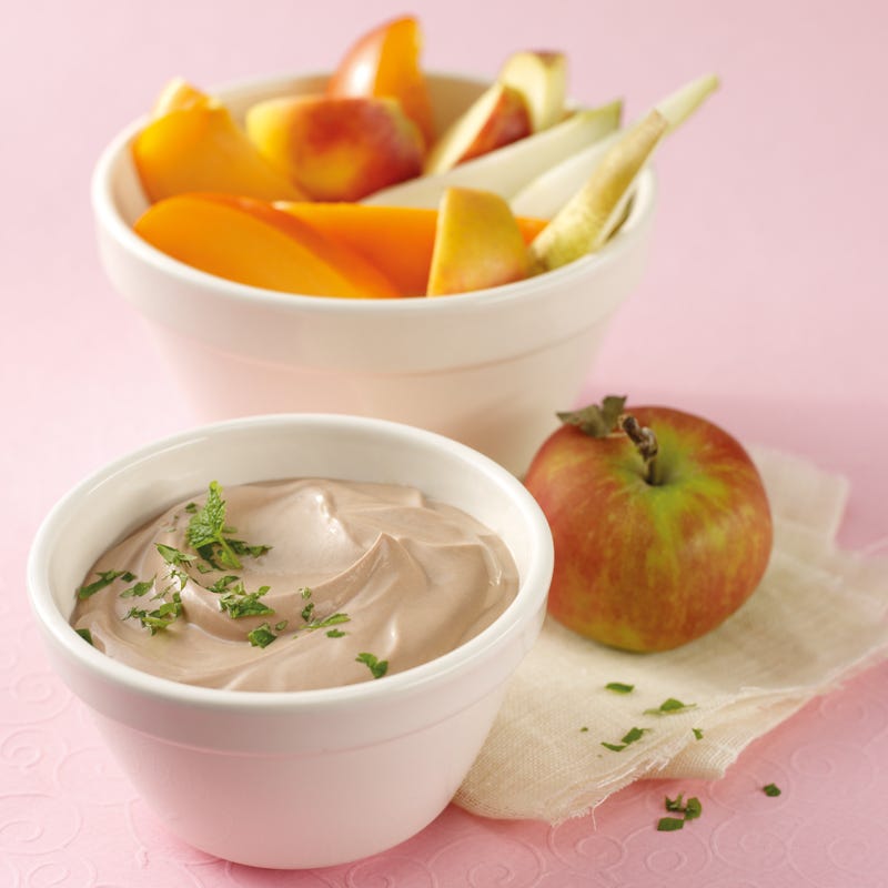Foto Schokoladendip mit frischem Obst von WW