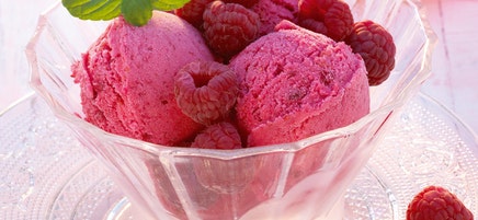 Himbeer-Joghurt-Eis