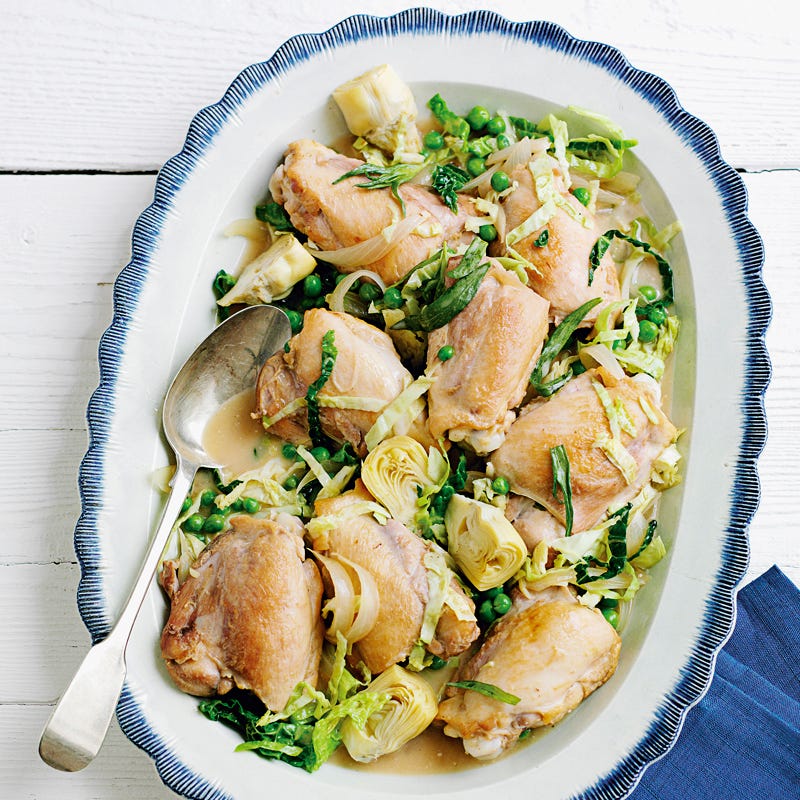 Foto Hähnchenkasserolle mit Artischocken von WW