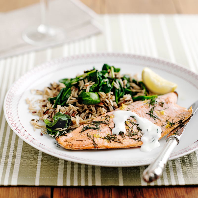 Foto Gebackene Forelle mit Dill und Zitrone von WW