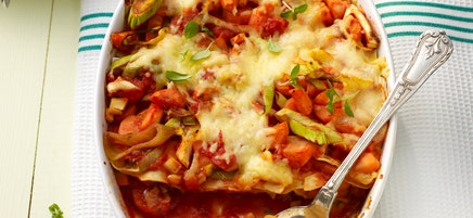 Lasagne mit Gartengemüse
