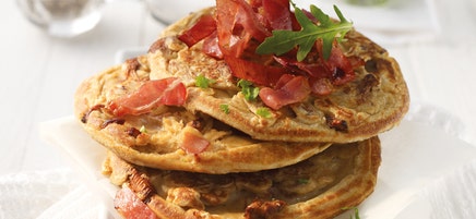 Pfifferling-Speck-Pfannkuchen