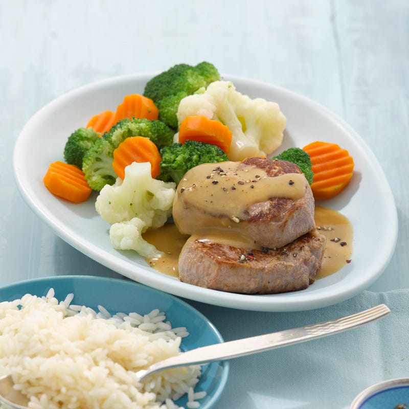 Foto Schweinefilet mit Rahmsauce von WW