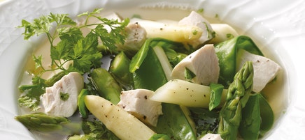 Spargel-Frühlingssuppe