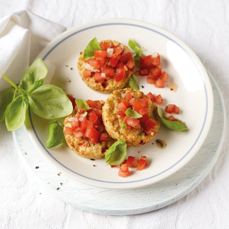 Foto Quinoataler mit Tomatensalsa von WW