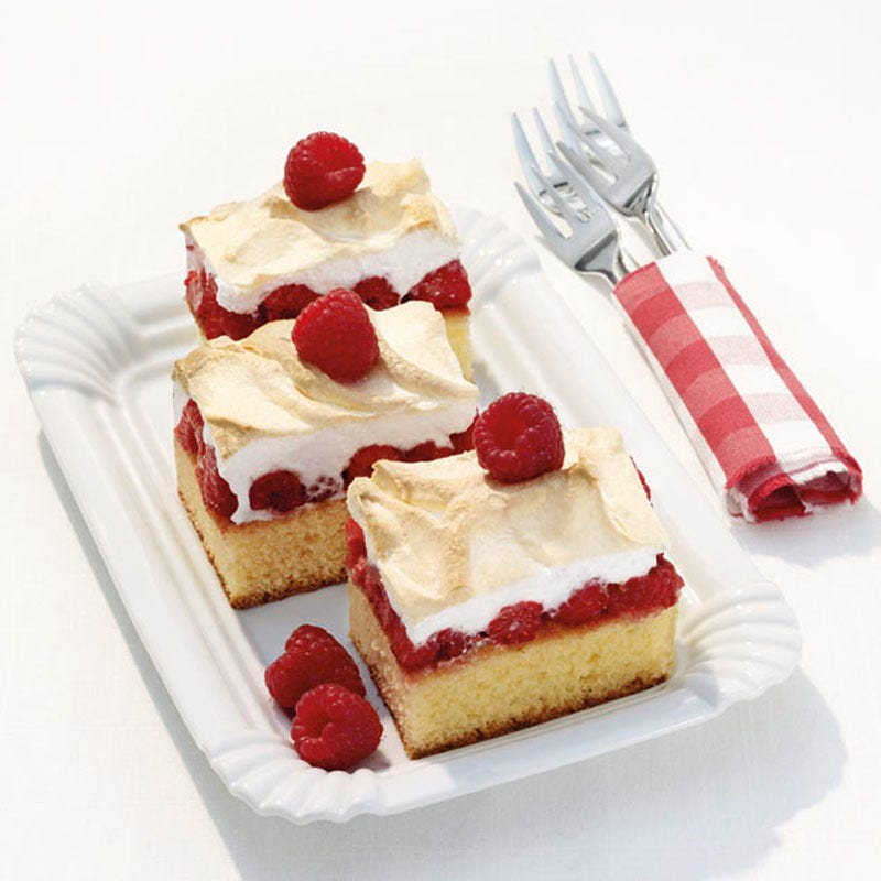 Foto Himbeer-Schaumschnitten von WW