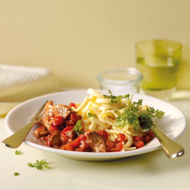 Foto Schnelles Gulasch mit Spätzle von WW