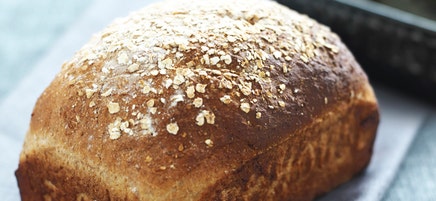Haferflockenvollkornbrot