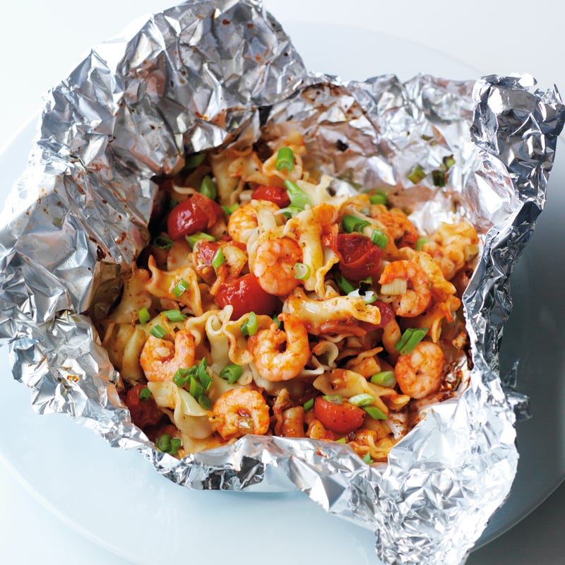 Foto Pasta-Päckchen mit Gambas von WW