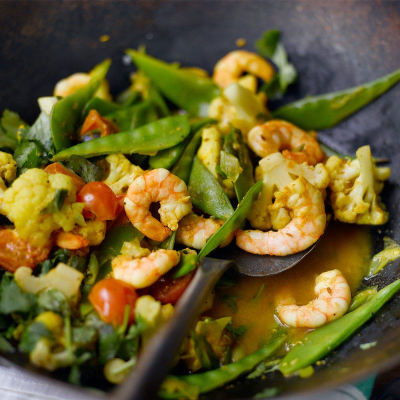Photo of Spicy prawn stir fry by WW
