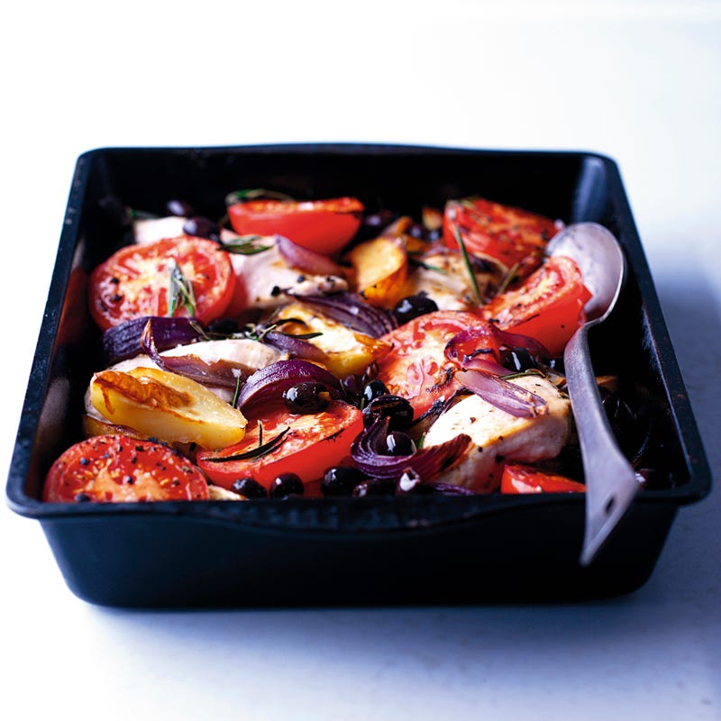 Foto Hähnchen provençale mit Kartoffeln von WW