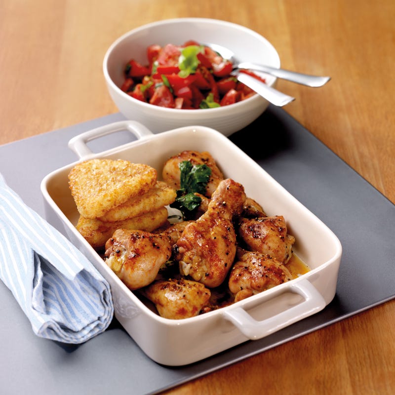 Foto Ofenhähnchen mit Rösti von WW