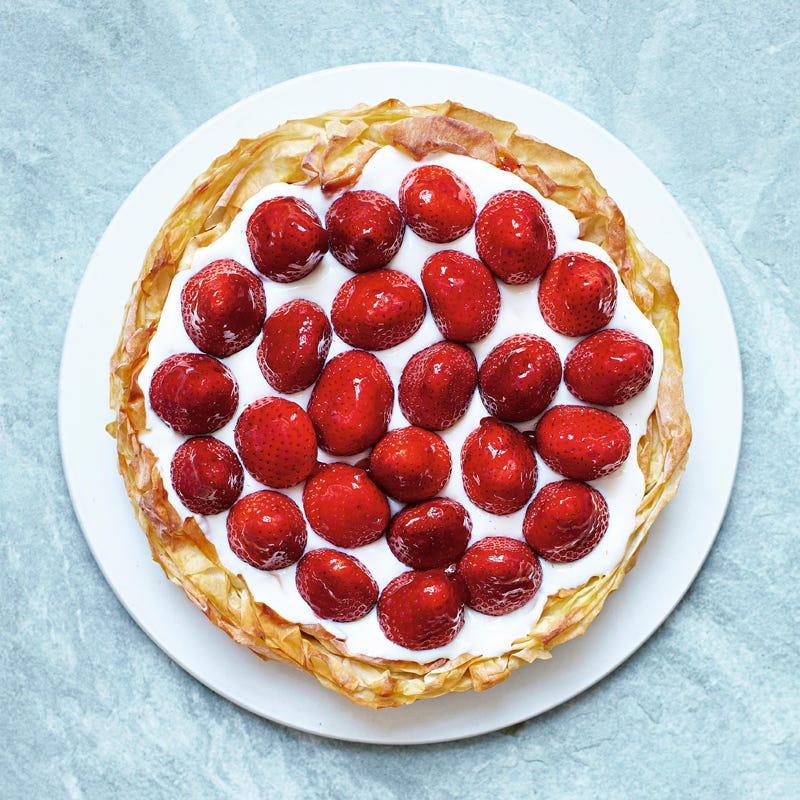 Foto Französische Erdbeertarte von WW