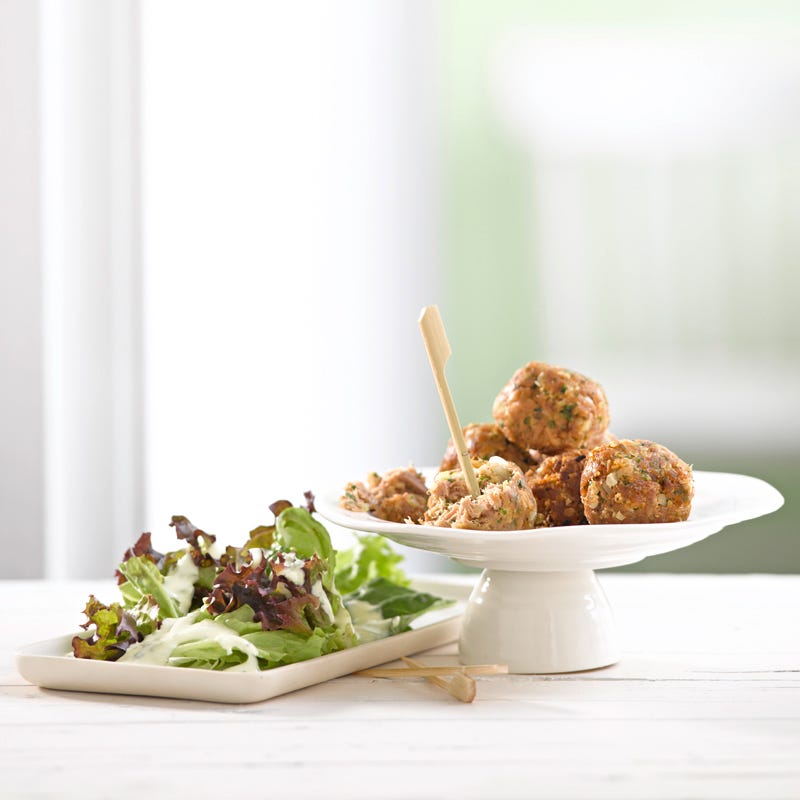 Foto Thunfischbällchen mit Salat von WW