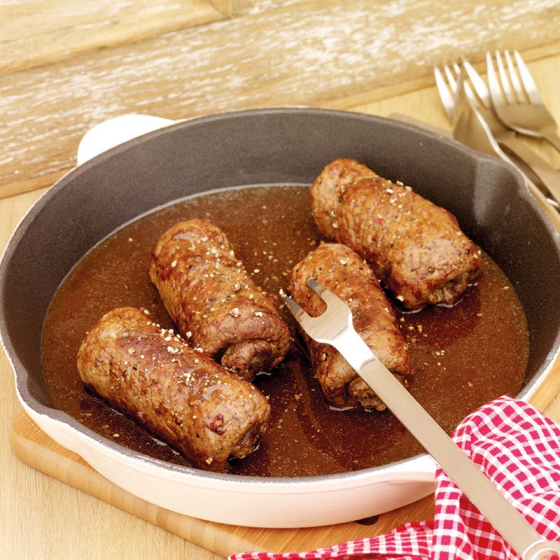 Foto Rinderrouladen mit Tomatenspitzkohl von WW