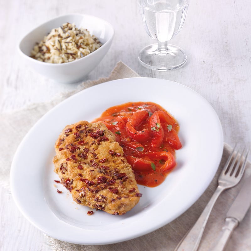 Foto Tomatenschnitzel mit Grillpaprikasauce von WW