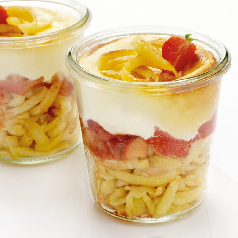 Foto Spätzletöpfchen mit Kompott von WW