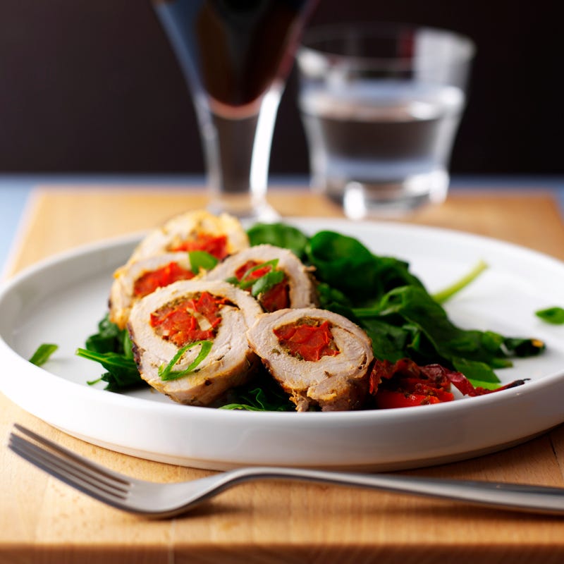 Foto Kalbsrouladen mit Paprikafüllung von WW