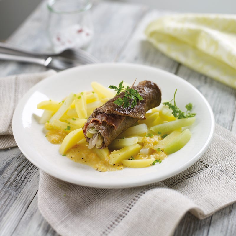 Foto Rinderrouladen mit Kohlrabi von WW