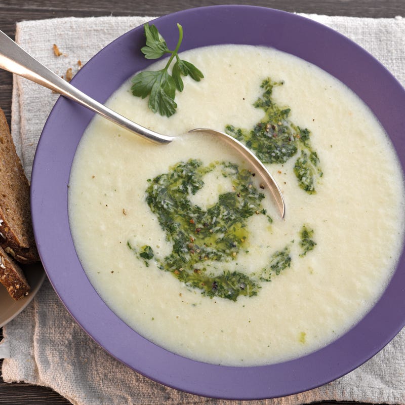 Foto Petersilienwurzelsuppe mit Pistou von WW