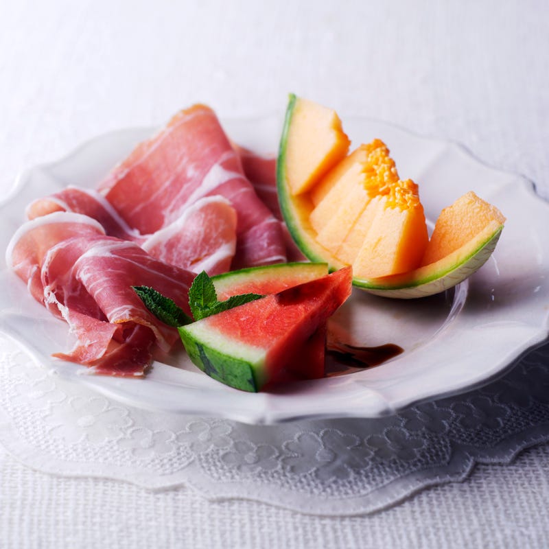 Foto Melonen mit Parmaschinken von WW