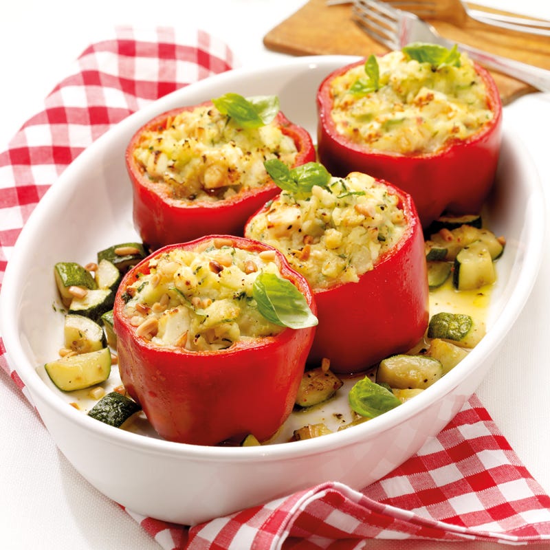 Foto Paprika mit Kartoffelfüllung von WW