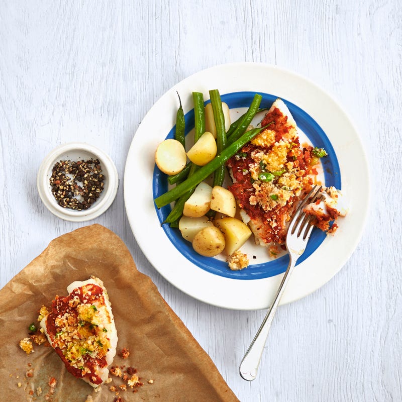 Foto Kabeljau mit Pestokruste von WW