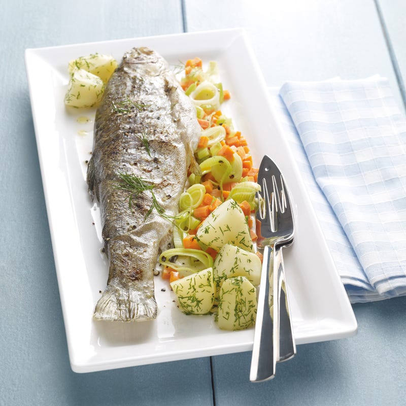 Foto Forellen mit Gemüsefüllung von WW