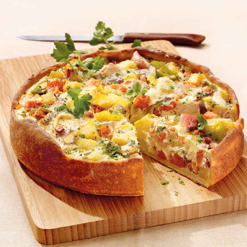 Foto Kartoffel-Kürbis-Quiche von WW