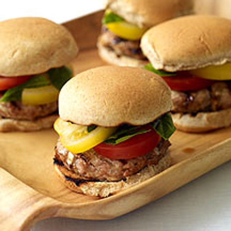 Italienische Puten-Burger