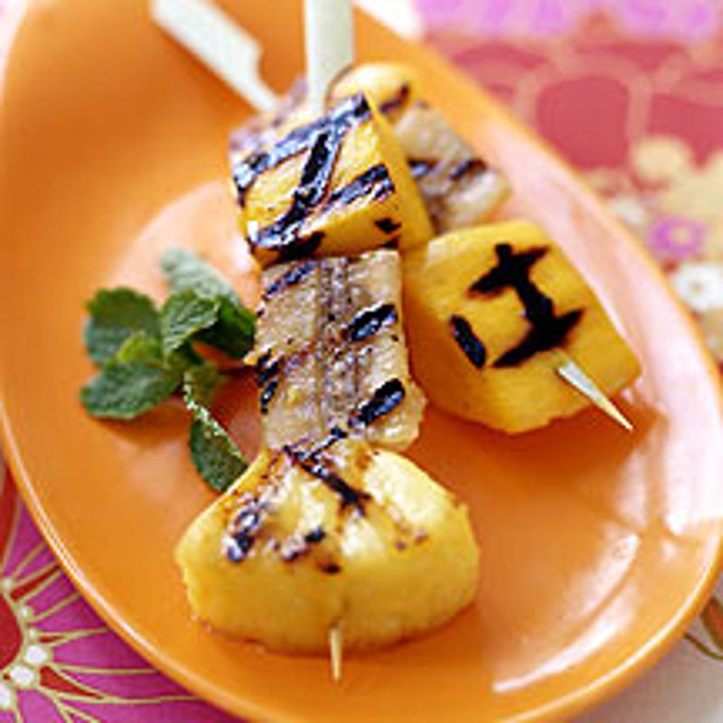 Foto Exotische Frucht-Spießchen für den Grill von WW