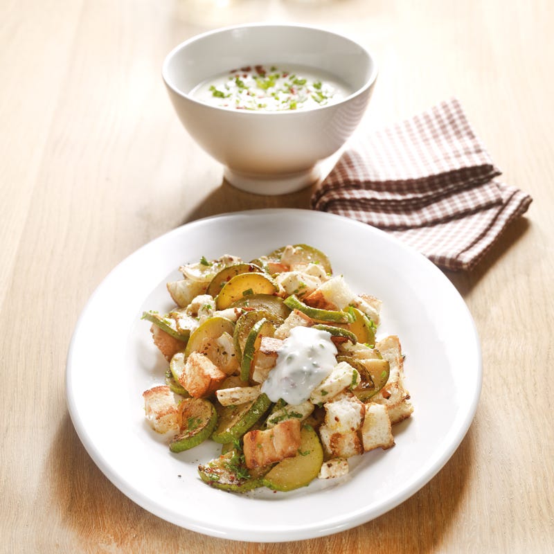 Foto Zucchini-Schafskäse-Pfanne von WW