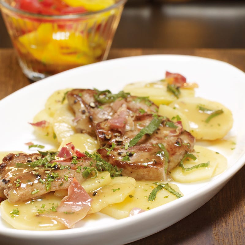 Foto Saltimbocca mit Zitronenkartoffeln von WW