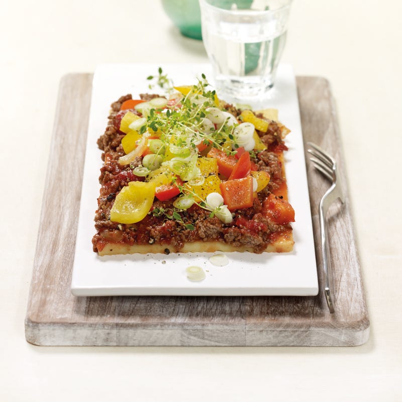 Hackpfannkuchen vom Blech