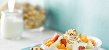 Joghurt-Müsli mit Powermelone