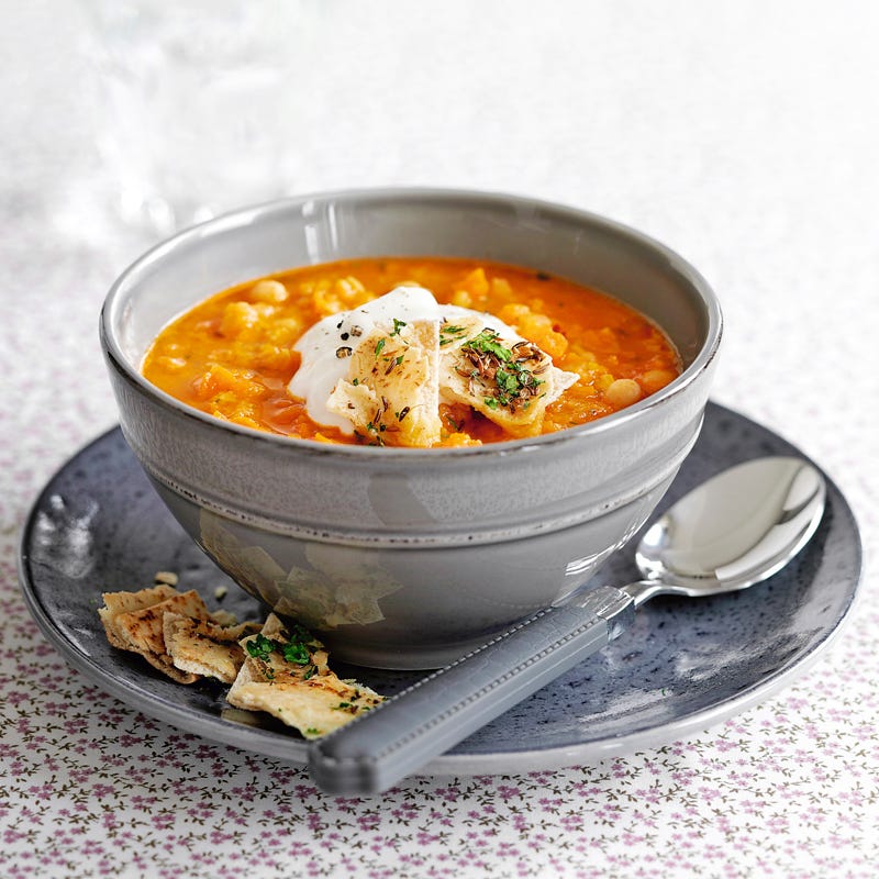 Foto Kichererbsensuppe mit Harissa von WW