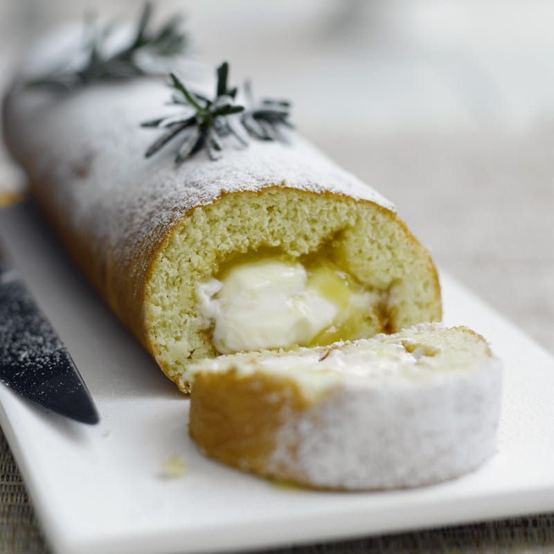 Foto Zitronen-Biskuit-Rolle von WW