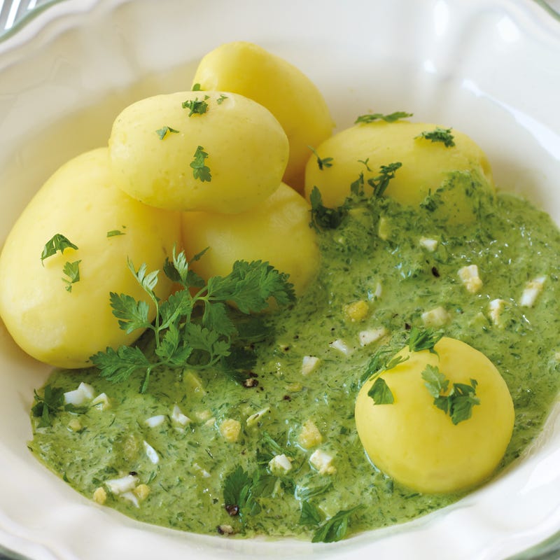 Foto Kartoffeln mit Grüner Sauce von WW