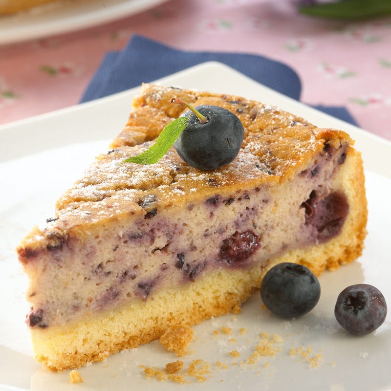 Foto Blaubeertorte mit Kokosquark von WW