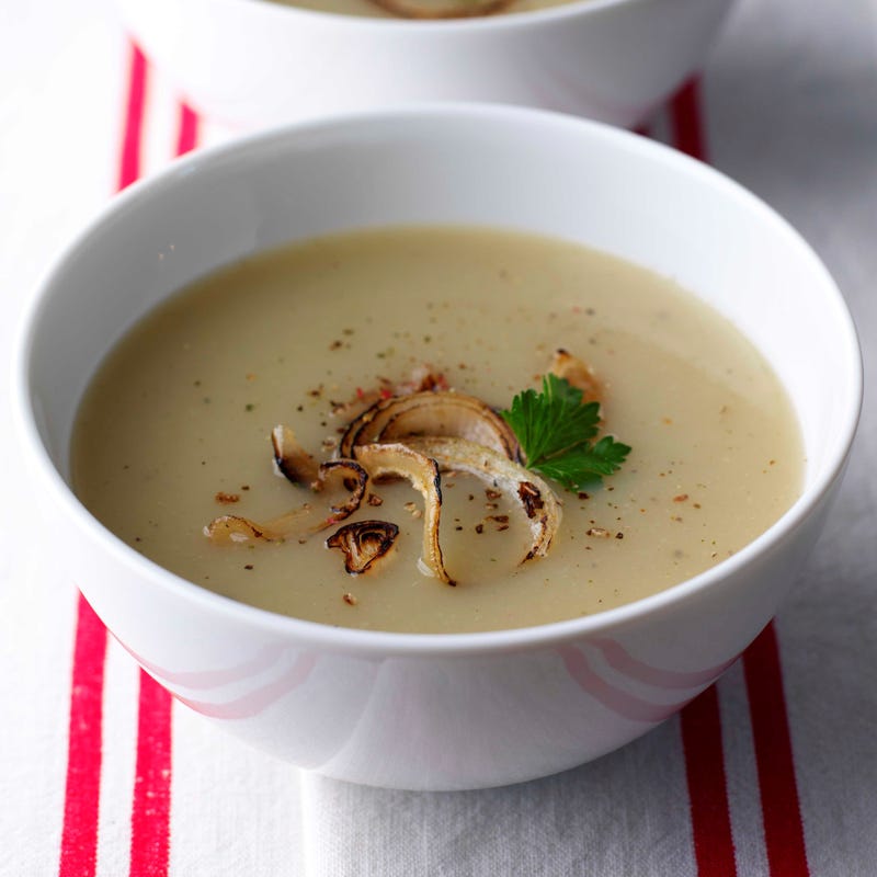Photo of Roasted garlic, shallot & potato soup by WW