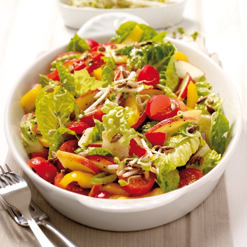 Foto Fitnesssalat mit Sprossen von WW